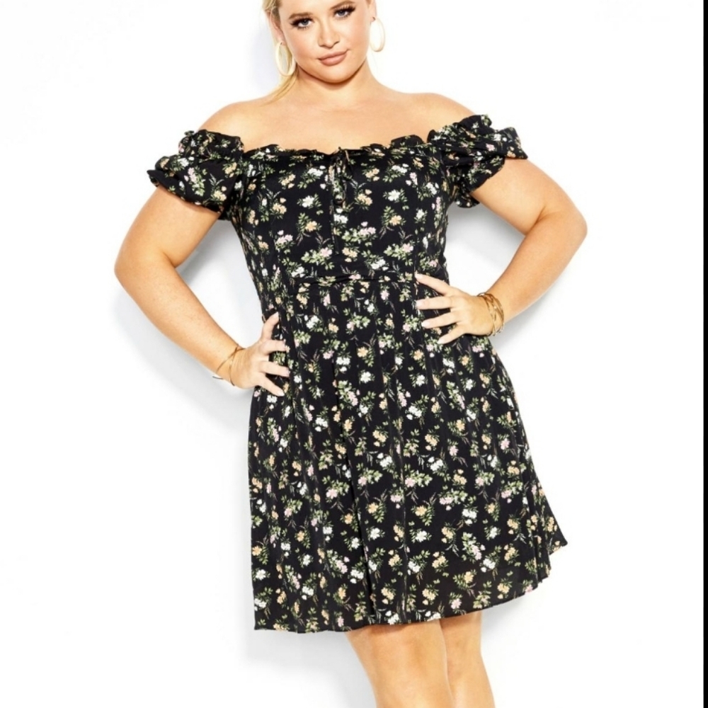 CITY CHIC STELLA DRESS NWT